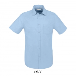 SOL'S BRISBANE FIT - SHORT SLEEVE OXFORD MEN'S SHIRT