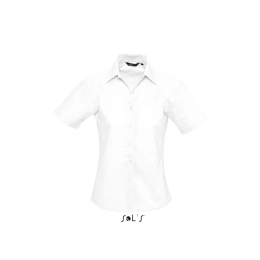 Рубашка женская с коротким рукавом из оксфорда SOL'S ELITE