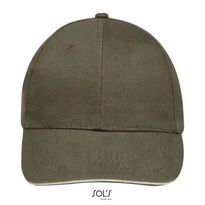 
                                                SOL'S BUFFALO - SIX PANEL CAP
                                                