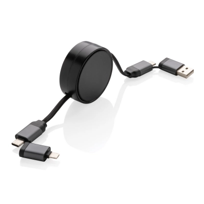 
                                                Кабель Terra RCS из переработанного алюминия 6 в 1 с выдвижным механизмом
                                                