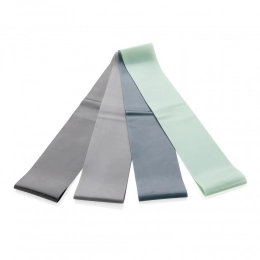 4pc elastic fitness bands in pouch