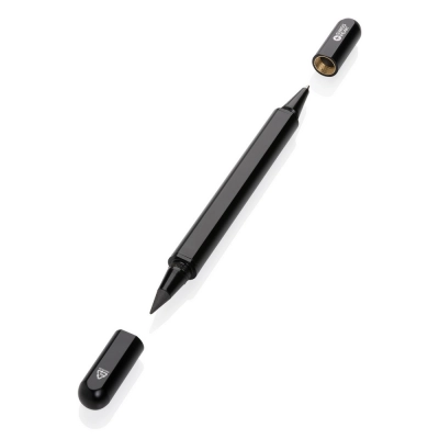 
                                                Swiss Peak Storm RCS recycled aluminum dual tip pen
                                                