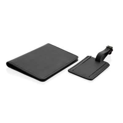 
                                            Подарочный набор для путешествий из переработанной PU-кожи Swiss Peak GRS
                                            