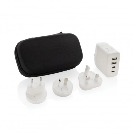 Зарядное устройство TravelCharge Pro RCS из переработанного пластика с USB-C для путешествий