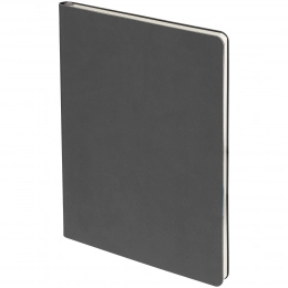 Verso notebook in grid, dark gray.