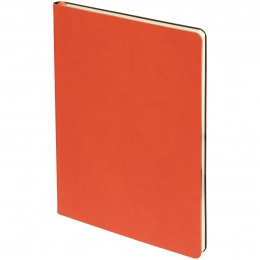 Verso notebook, grid, orange.