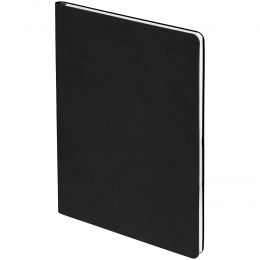 Verso notebook, grid, black.