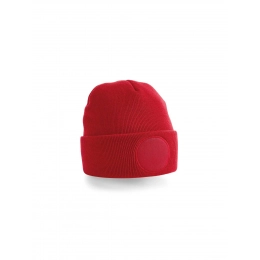 Circular Patch Beanie