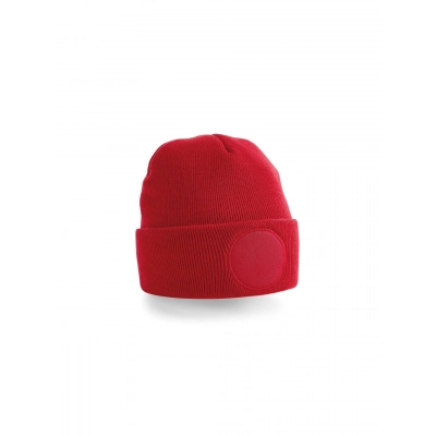 
                                                Circular Patch Beanie
                                                