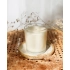 Soybean wax candle 170g - Lemongrass & Ginger - VERA YOUNG Soybean wax candle 170g - Lemongrass & Ginger - VERA YOUNG