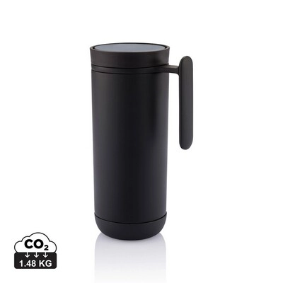 
                                                Tourist thermocup with a pressing mechanism
                                                