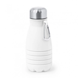 Electronics. Foldable sports bottle 550 ml with carabiner clip