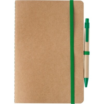 
                                                Office. Notebook A5 with ball pen
                                                