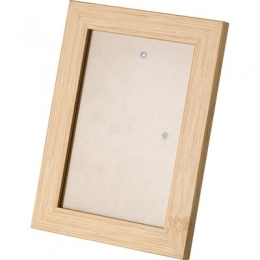 Home. Bamboo photo frame