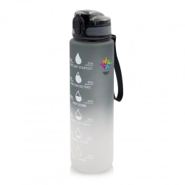 Drinkware. Sports bottle 1000 ml Air Gifts with motivational scale | Kayleigh