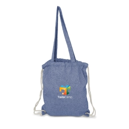 Bags & Backpacks. Recycled cotton bag 2 in 1, drawstring bag and shopping bag | Jamarion
