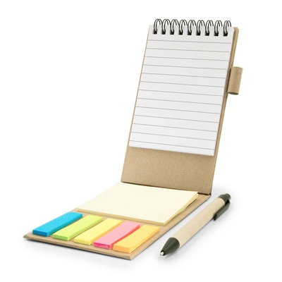
                                            Office. Memo holder, notebook, ball pen, sticky notes | Madelyn
                                            