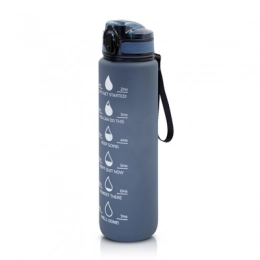 Drinkware. Sports bottle 1000 ml with motivational scale | Bennie