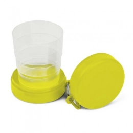 Folding cup 220 ml with carabiner