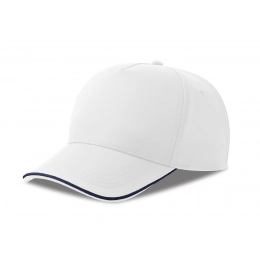 Бейсболка RECY FIVE PIPING, 5 клиньев, застежка-липучка