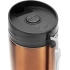 Double-walled travel mug EARLY MORNING, copper Double-walled travel mug EARLY MORNING, copper