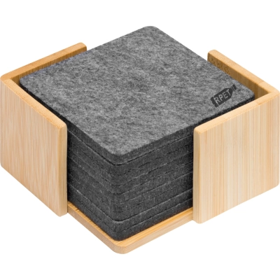 
                                            Felt coaster set ECO BASE
                                            