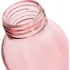 Glass bottle TAKE SMART, red