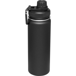 Insulated drinking bottle ARMY STYLE, black