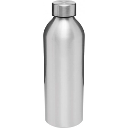 Aluminium drinking bottle JUMBO TRANSIT, silver