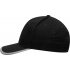 6 panel cap DETECTION, black
