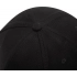 6 panel cap DETECTION, black