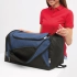 Sports bag 2 IN 1, black, blue