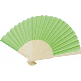 Folding fan BAMBOO COOL, green