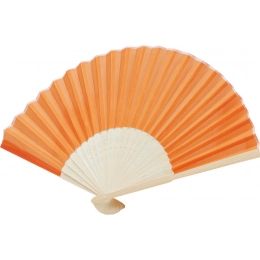 Folding fan BAMBOO COOL, orange