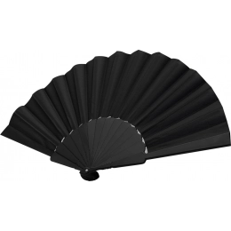 Folding fan COOL RPET, black