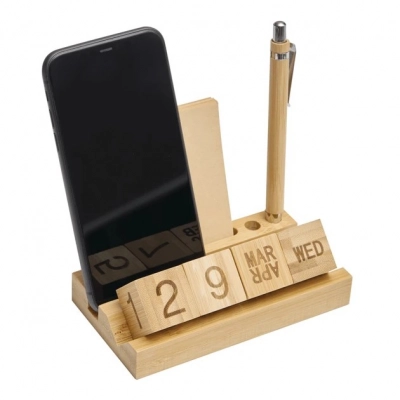 
                                                Bamboo memo holder PERPETUAL
                                                