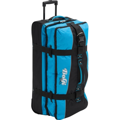 
                                                Trolley travel bag BoGi XL, black, blue
                                                