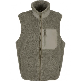 Жилет с подкладкой из шерпы