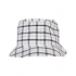 Hats. Check Bucket Hat
