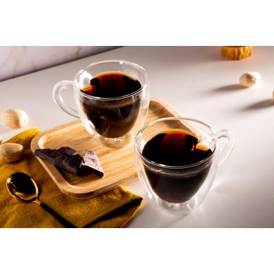 
                                                Set of 2pcs high borosilicate glass 250ml
                                                