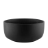 Florina Adria salad bowl on a bamboo base with spoons, black, 3.5 l