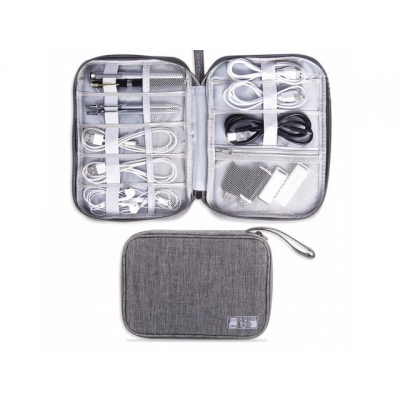 
                                            TRAVEL ORGANIZER BAG CHARGER CABLE CASE
                                            