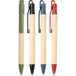 Шариковая ручка из бумаги сахарного тростника Liliana (синие чернила)