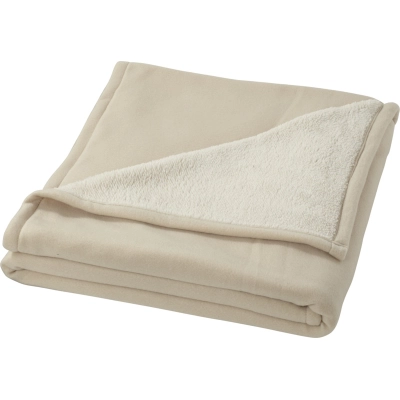 
                                            Springwood soft fleece and sherpa plaid blanket
                                            