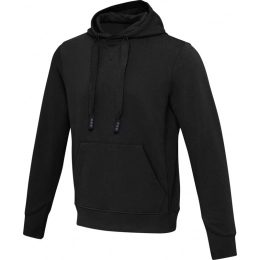 Laguna blue unisex hoodie with a hood