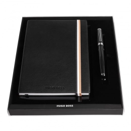 Set HUGO BOSS (fountain pen & note pad A5)