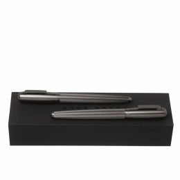 Set Pure Matte Dark Chrome (rollerball pen & fountain pen)