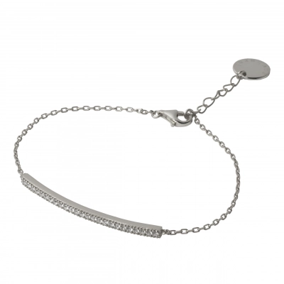 
                                                Серебряный браслет Courbe
                                                