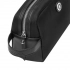 Button Black Toiletry Bag