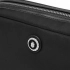 Button Black Toiletry Bag